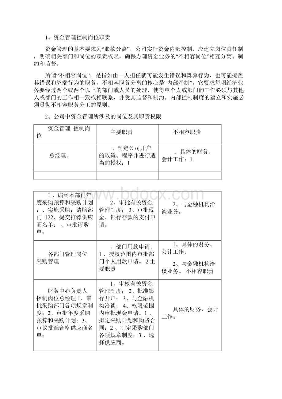 内部控制关键节点及管理职责.docx_第2页