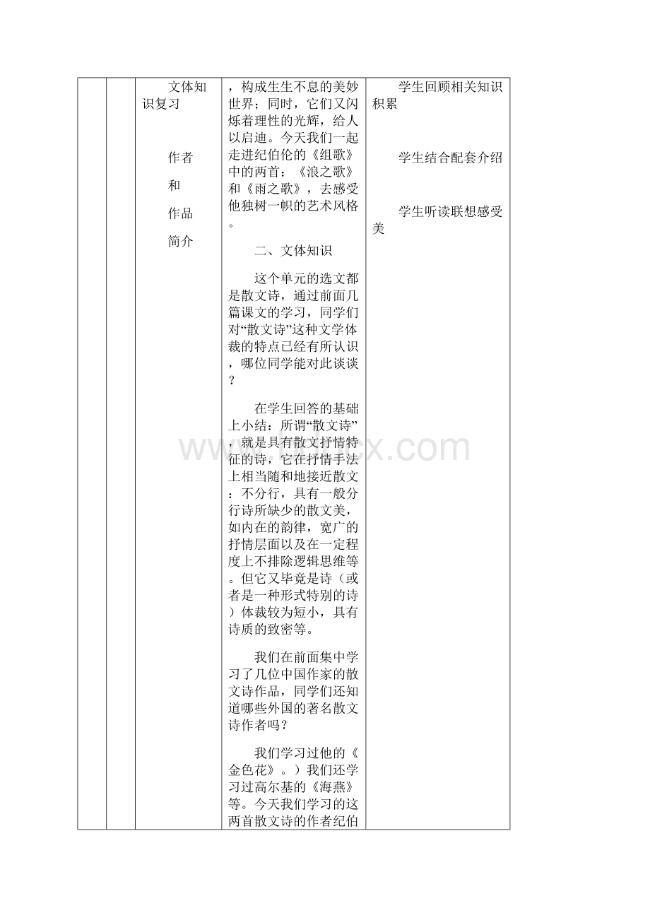 10《组歌节选》表格式教案.docx_第2页