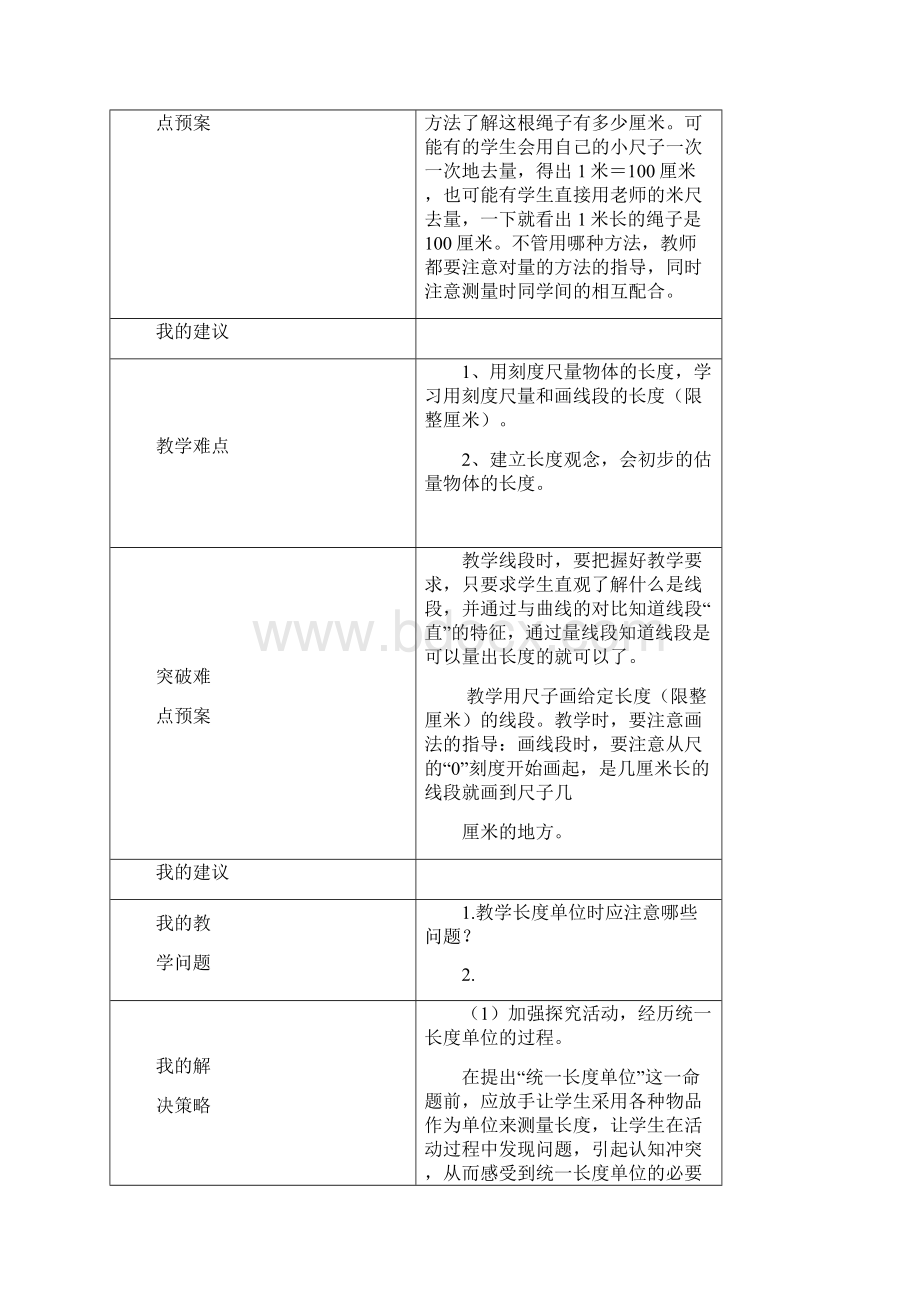 新人教版小学数学二年级上册单元备课主讲稿 全册精品Word文件下载.docx_第2页