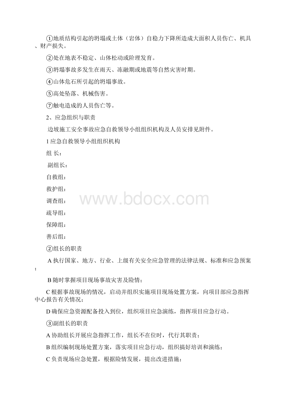 边坡支护应急预案范本Word文档格式.docx_第3页