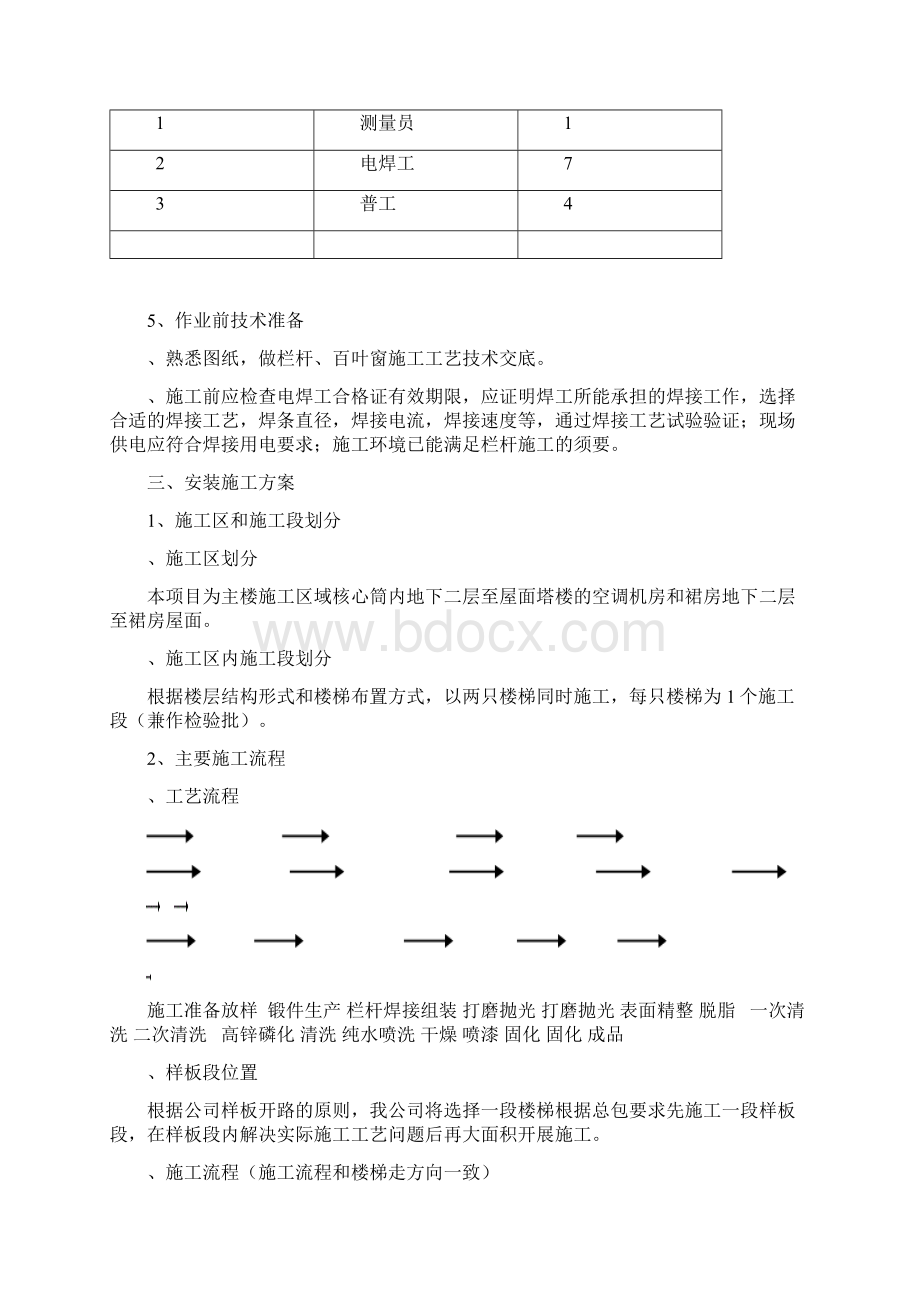 铁艺栏杆施工方案Word格式.docx_第3页