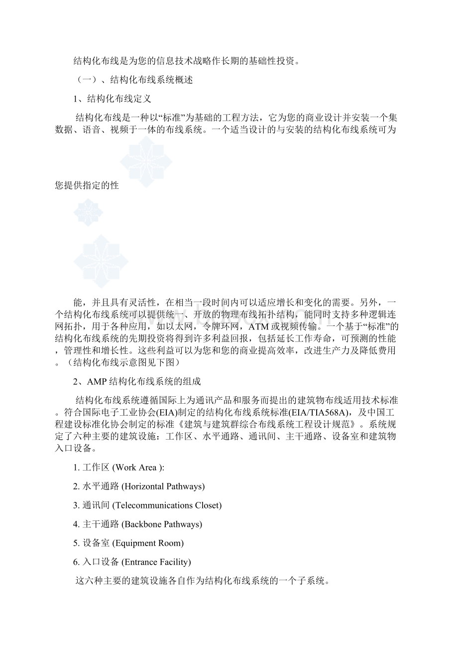 办公楼弱电系统设计方案Word文档格式.docx_第3页