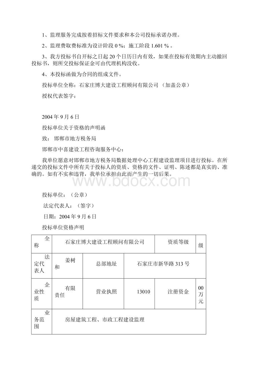 工程监理投标文件.docx_第3页