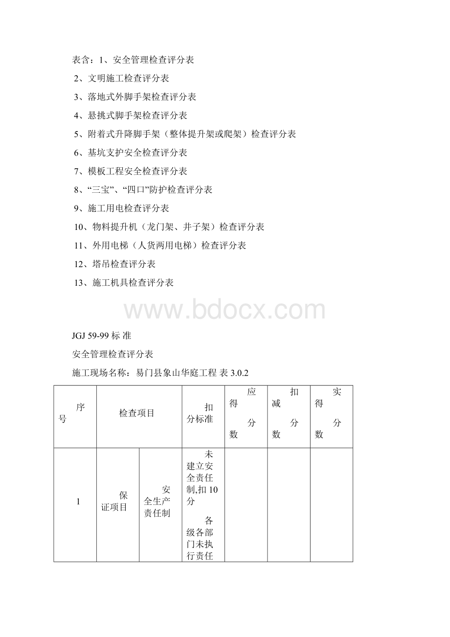 施工现场安全生产检查制度范本.docx_第3页