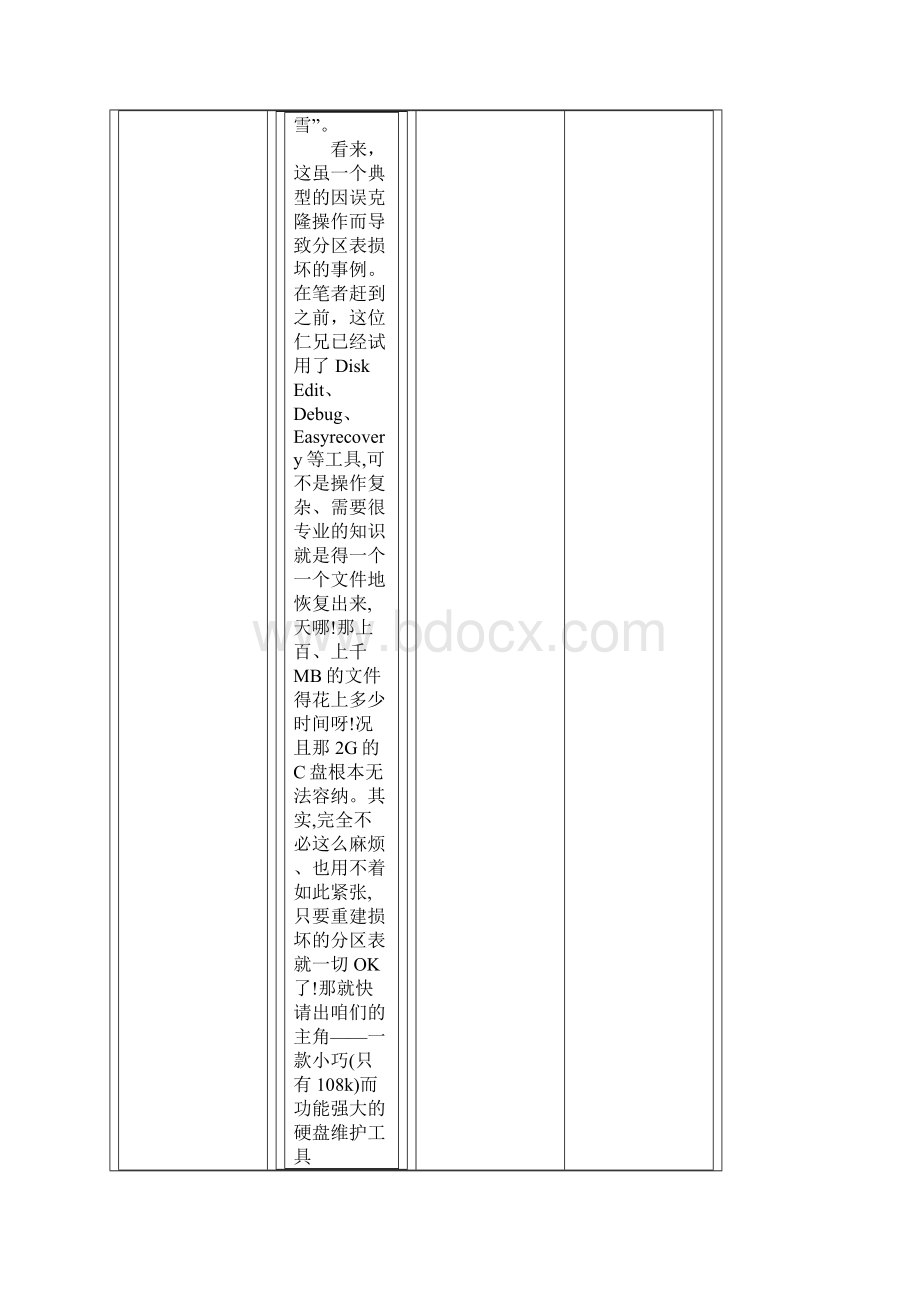 牛人必备经本功恢复分区表.docx_第3页