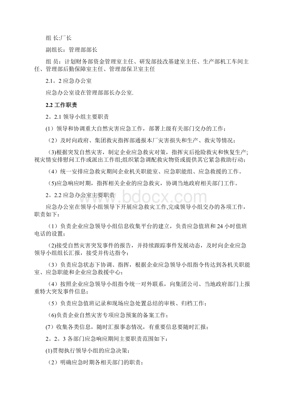 自然灾害应急预案最新范本模板Word格式.docx_第3页