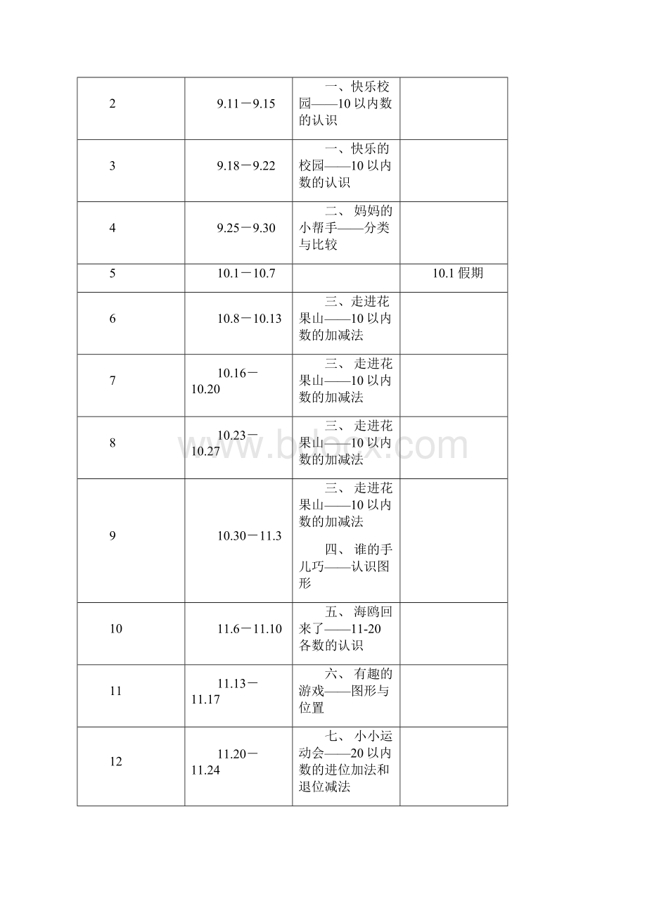 一年级数学五四制上册教案.docx_第3页