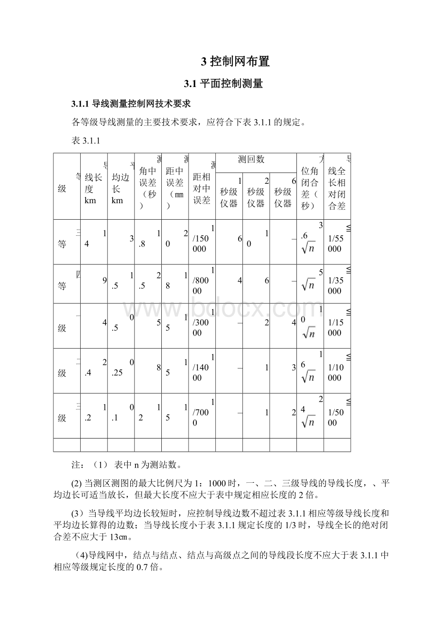 控制导线测量报告Word下载.docx_第2页