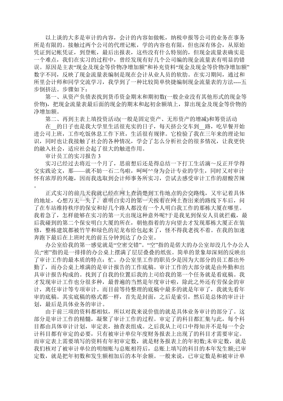 审计员工的实习报告范本汇总5篇.docx_第3页