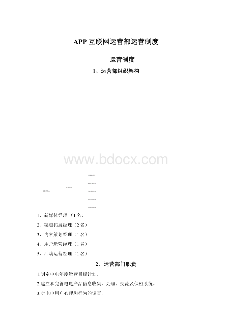 APP互联网运营部运营制度.docx_第1页