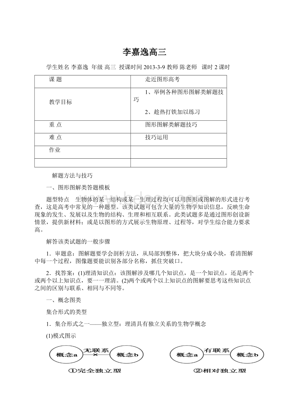 李嘉逸高三Word文档下载推荐.docx_第1页