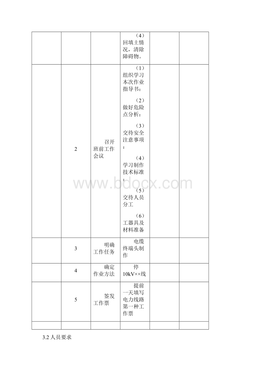 制作电缆终端头标准化作业指导Word格式文档下载.docx_第3页