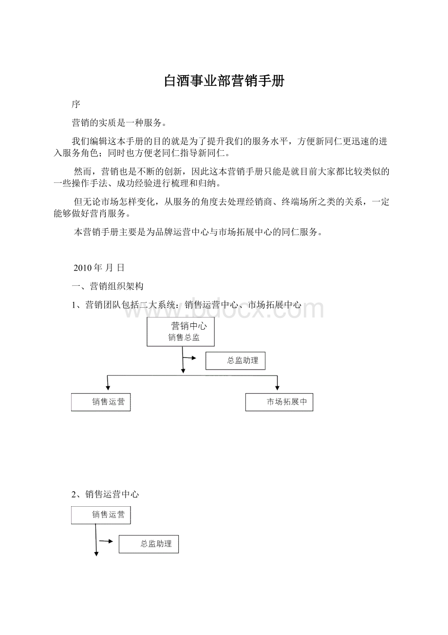 白酒事业部营销手册Word文件下载.docx