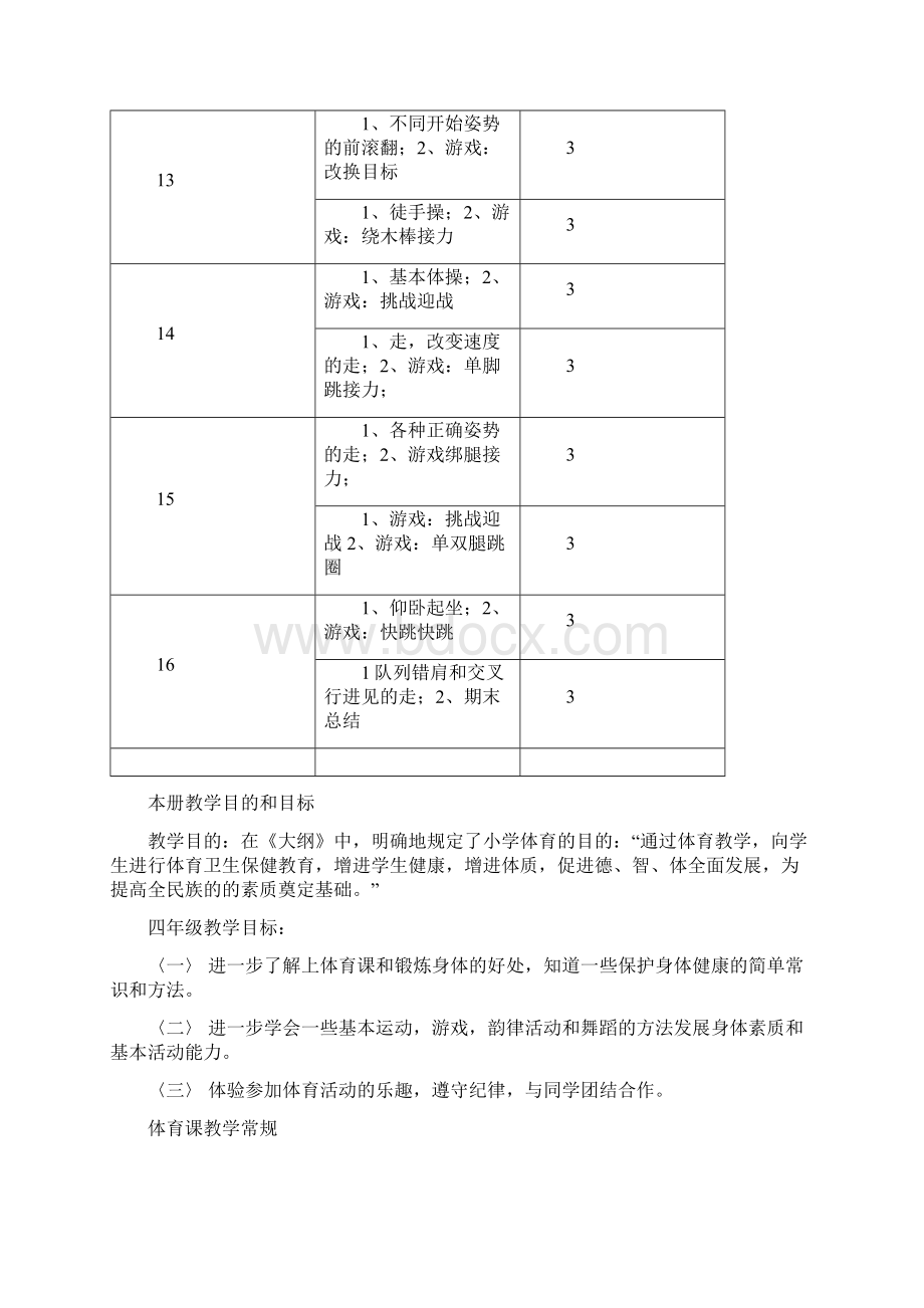 小学四年级上册体育课教学说课完整通过版.docx_第3页