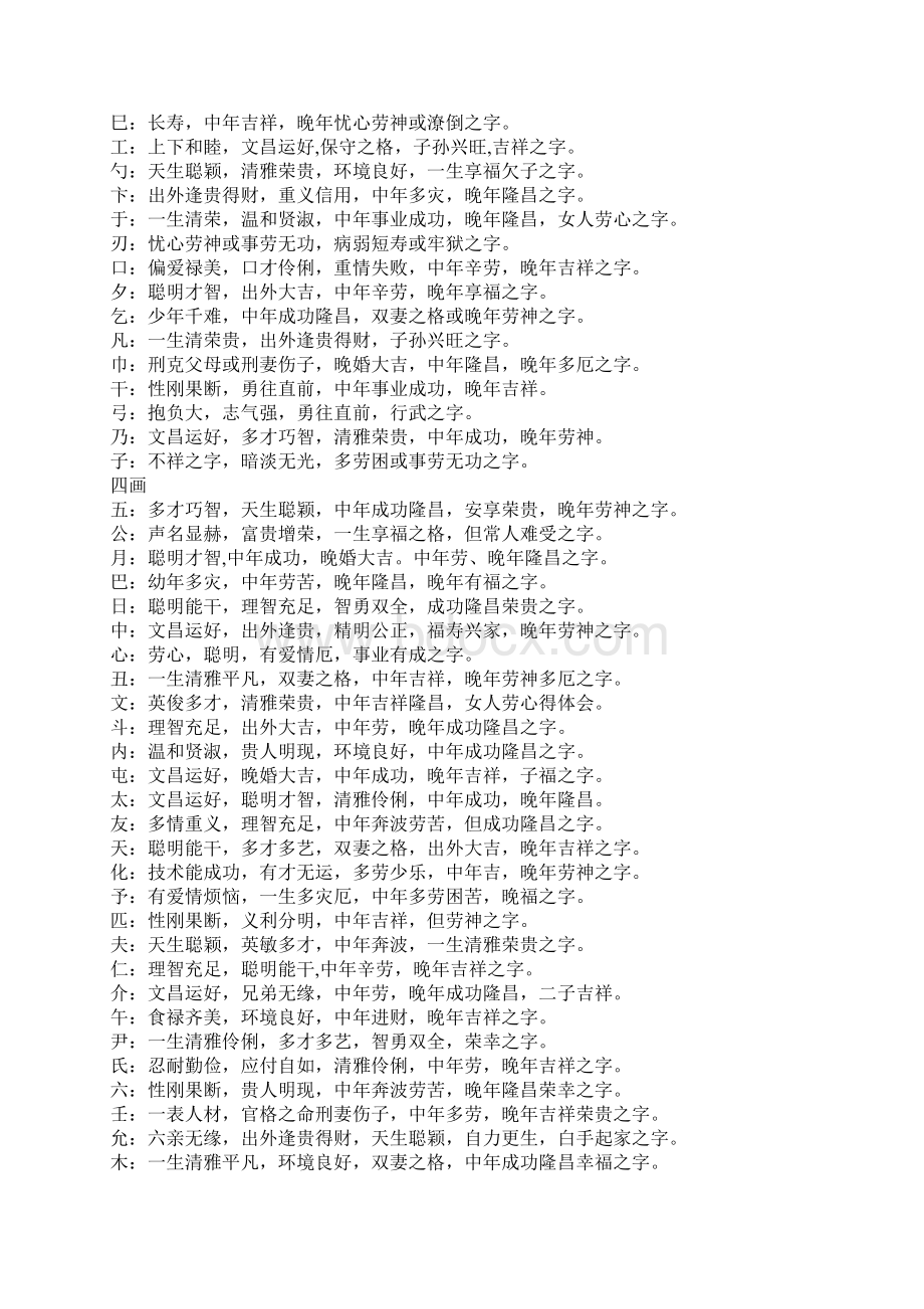 取名常用字吉凶分析.docx_第2页