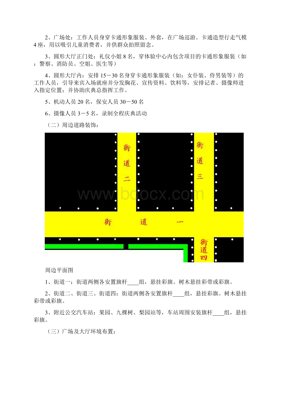 青少年职业体验中心开业庆典策划方案Word格式文档下载.docx_第2页