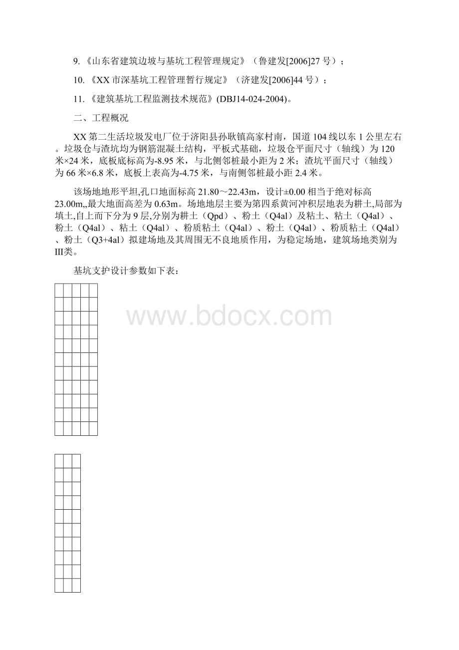 垃圾焚烧厂基坑支护降水土方开挖设计方案.docx_第2页