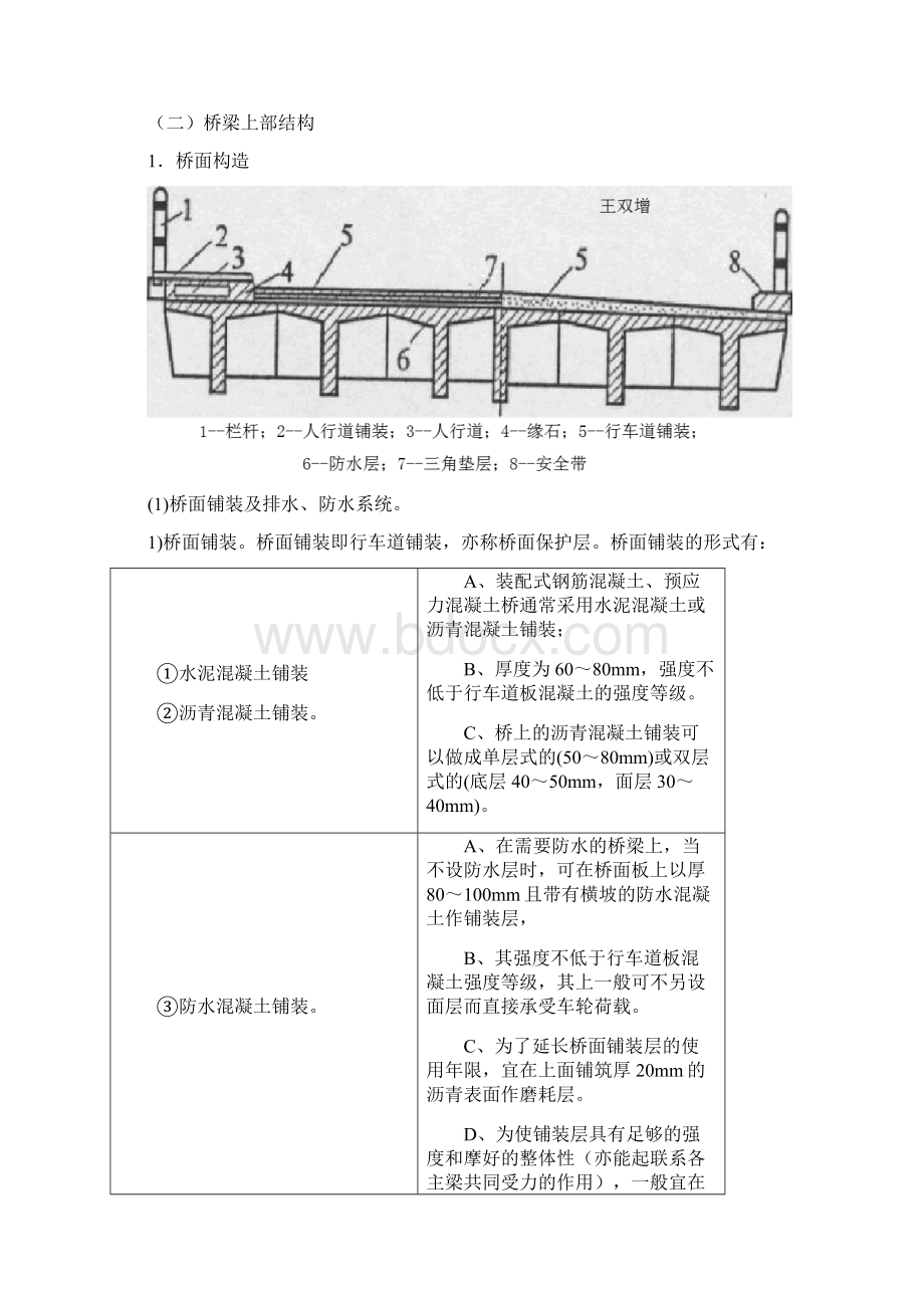 第二章第二节道路桥梁涵洞工程的分类组成及构造三教学文案Word文档格式.docx_第2页