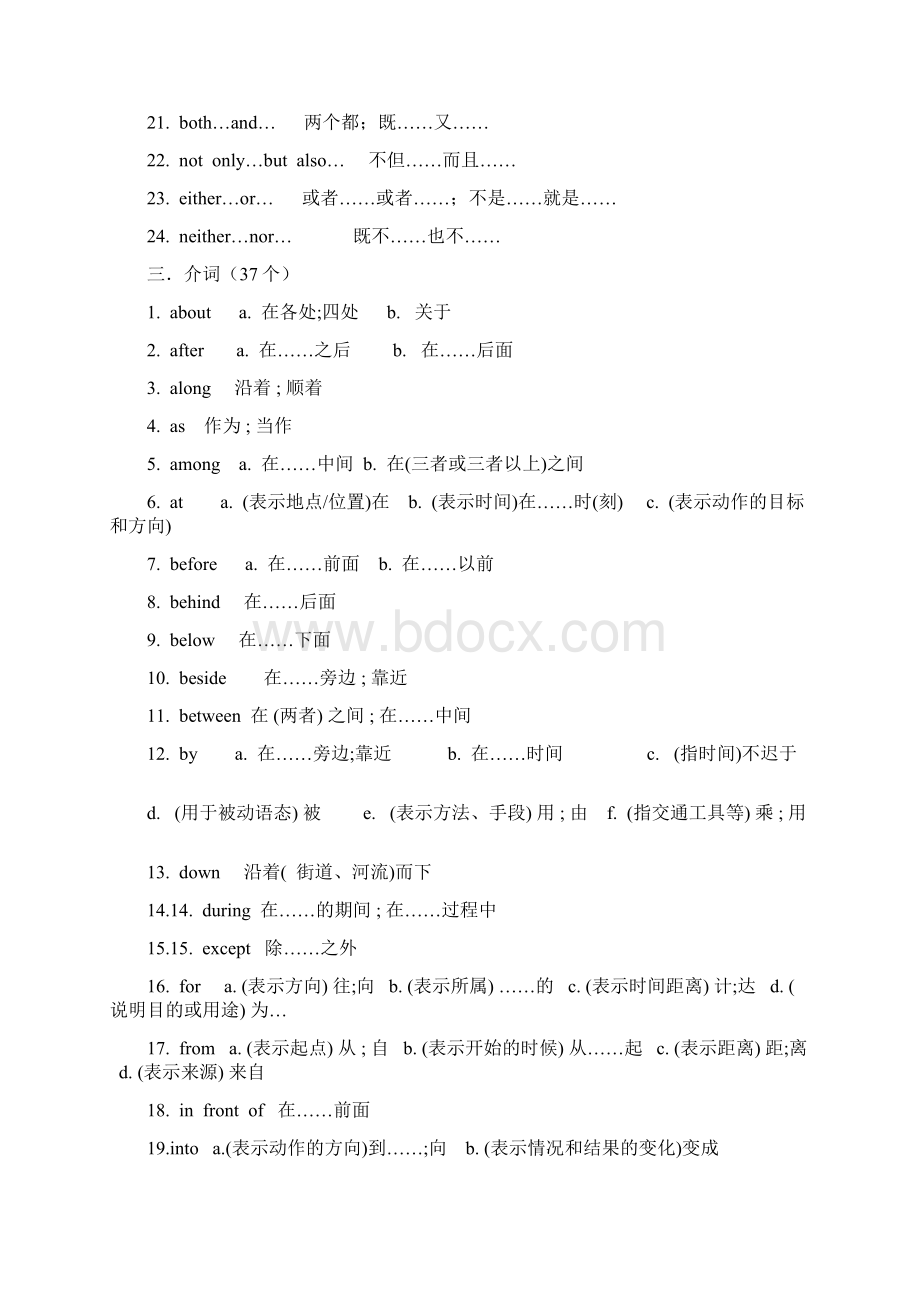 人版初中英语教学大纲中要求掌握的各类单词整理.docx_第2页