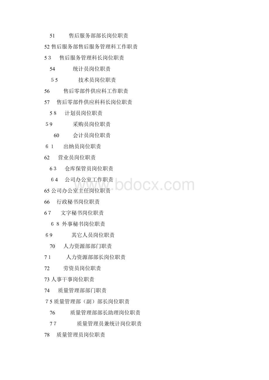 制造生产型企业所有岗位大全Word格式.docx_第3页