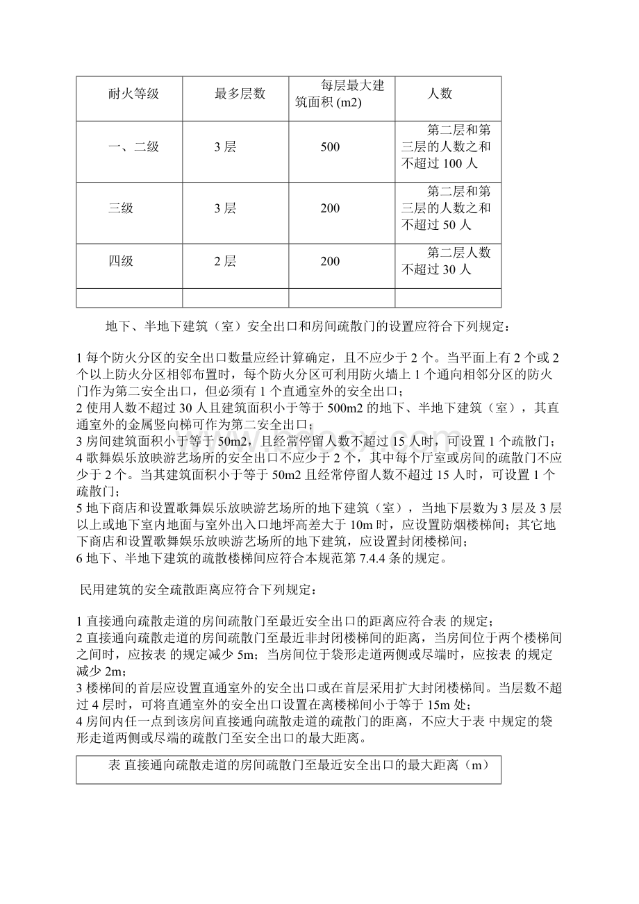 民用建筑安全疏散word版.docx_第3页