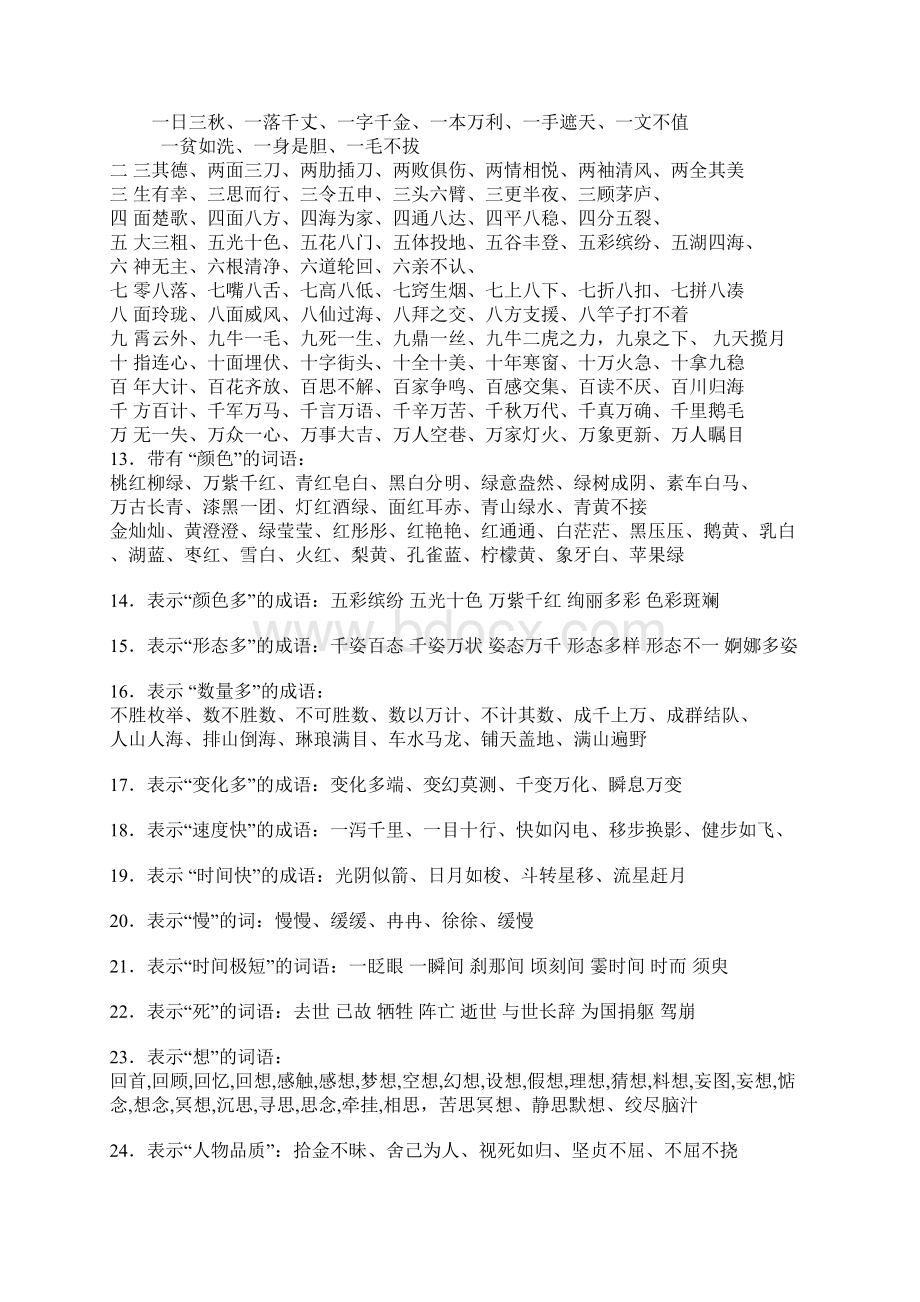 一年级组词 成语汇总.docx_第2页