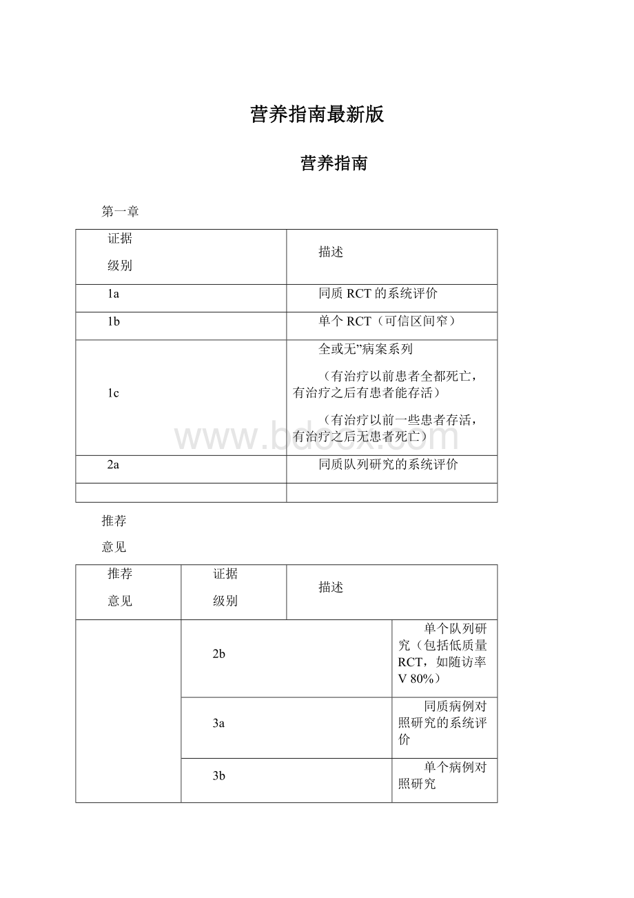 营养指南最新版.docx