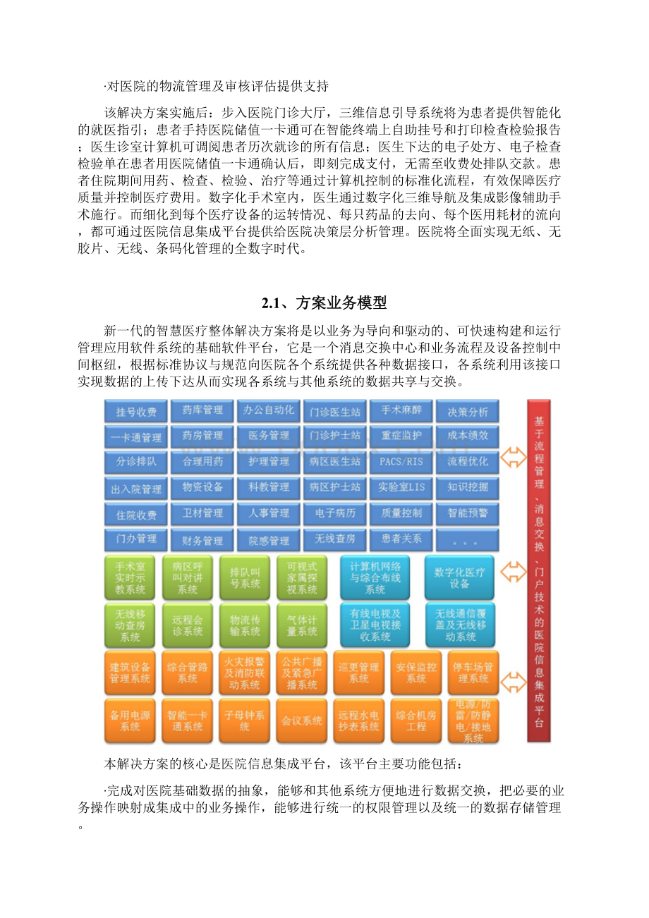 新一代智慧医疗整体建设方案.docx_第3页