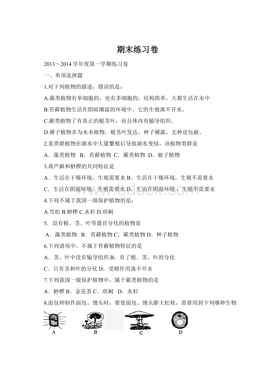 期末练习卷Word文档格式.docx_第1页