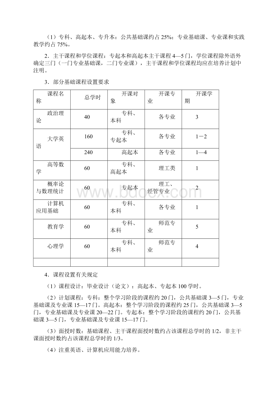 九江学院继续教育学院新教学计划.docx_第3页