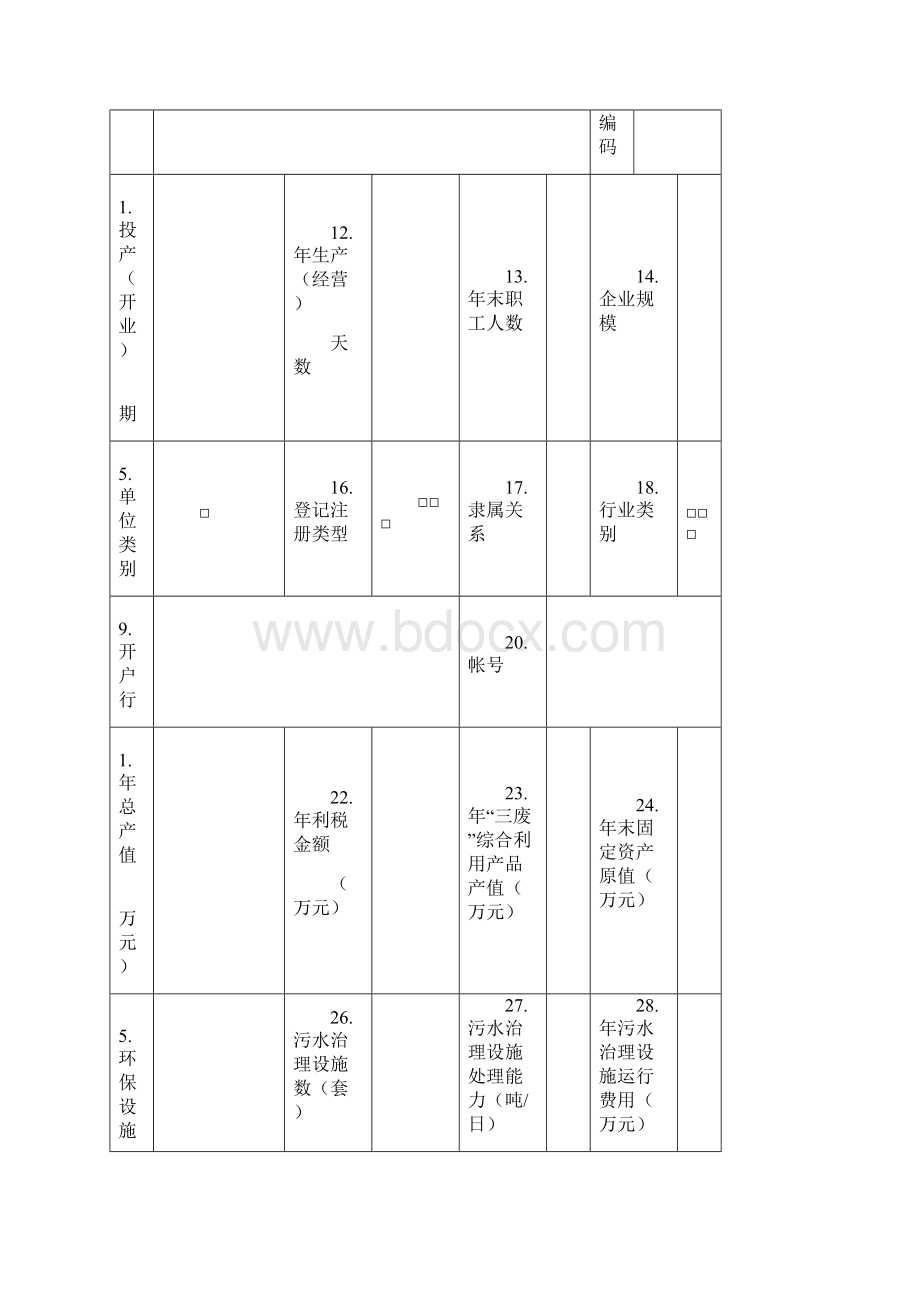 排放污染物申报登记统计表重点源项目排污申报表DOCWord文档下载推荐.docx_第3页