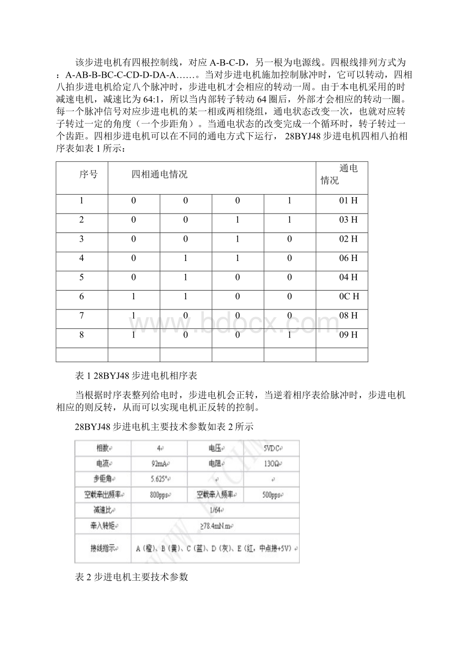 基于51单片机的步进电机直线插补.docx_第3页