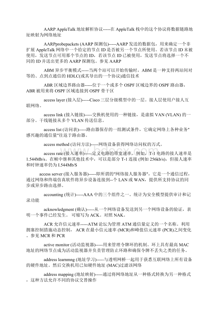 CCNA专业英文词汇全集.docx_第2页