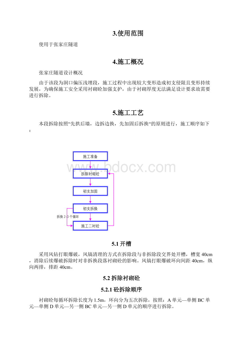 隧道二衬砼拆除专项方案.docx_第2页