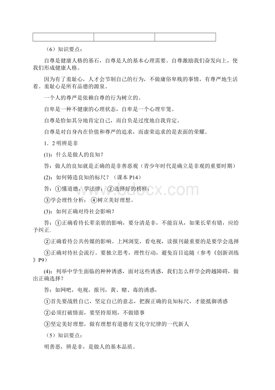 粤教版初二政治上学期复习提纲.docx_第2页