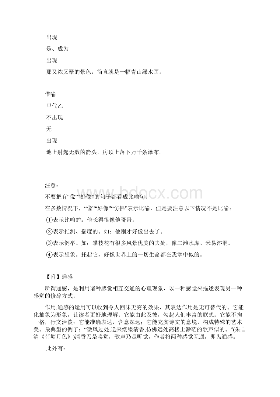 九种常见修辞手法的含义作用效果及比较资料Word下载.docx_第3页