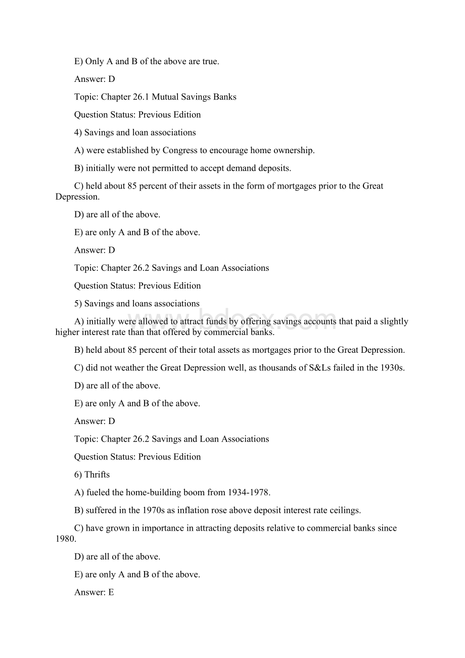 金融市场学双语题库及答案第二十六章米什金《金融市场与机构》.docx_第2页