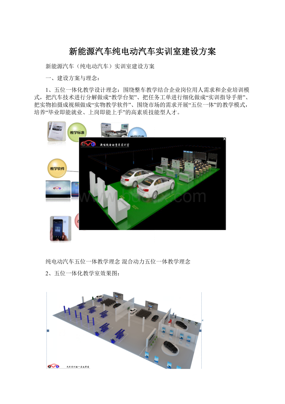 新能源汽车纯电动汽车实训室建设方案.docx