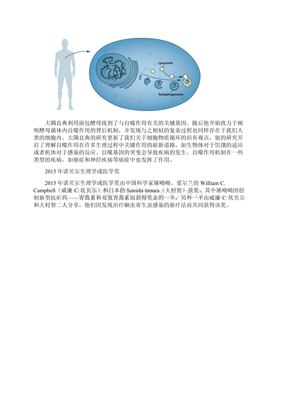 诺贝尔生理学或医学奖得主及其主要成就.docx_第3页