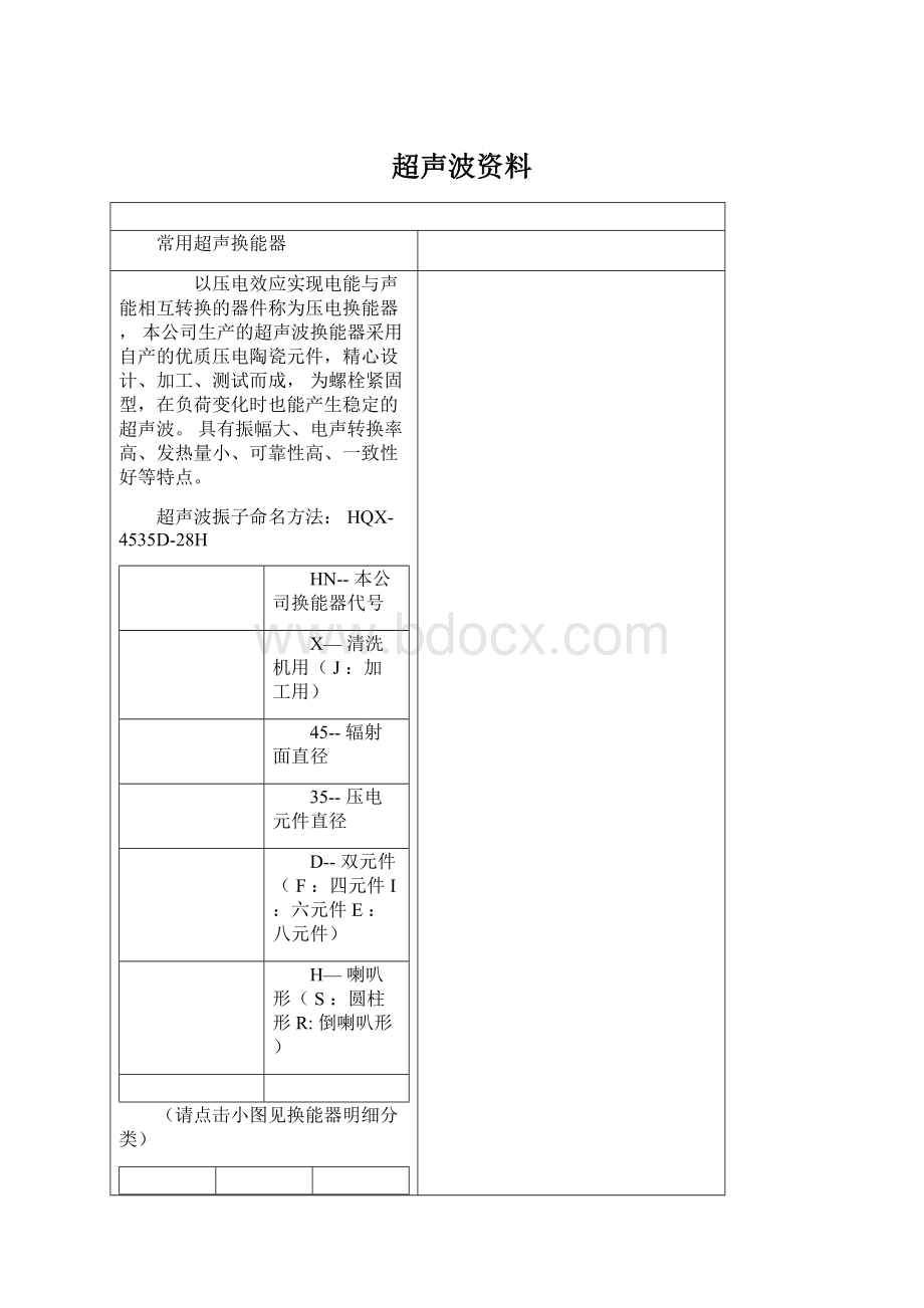 超声波资料Word文档格式.docx