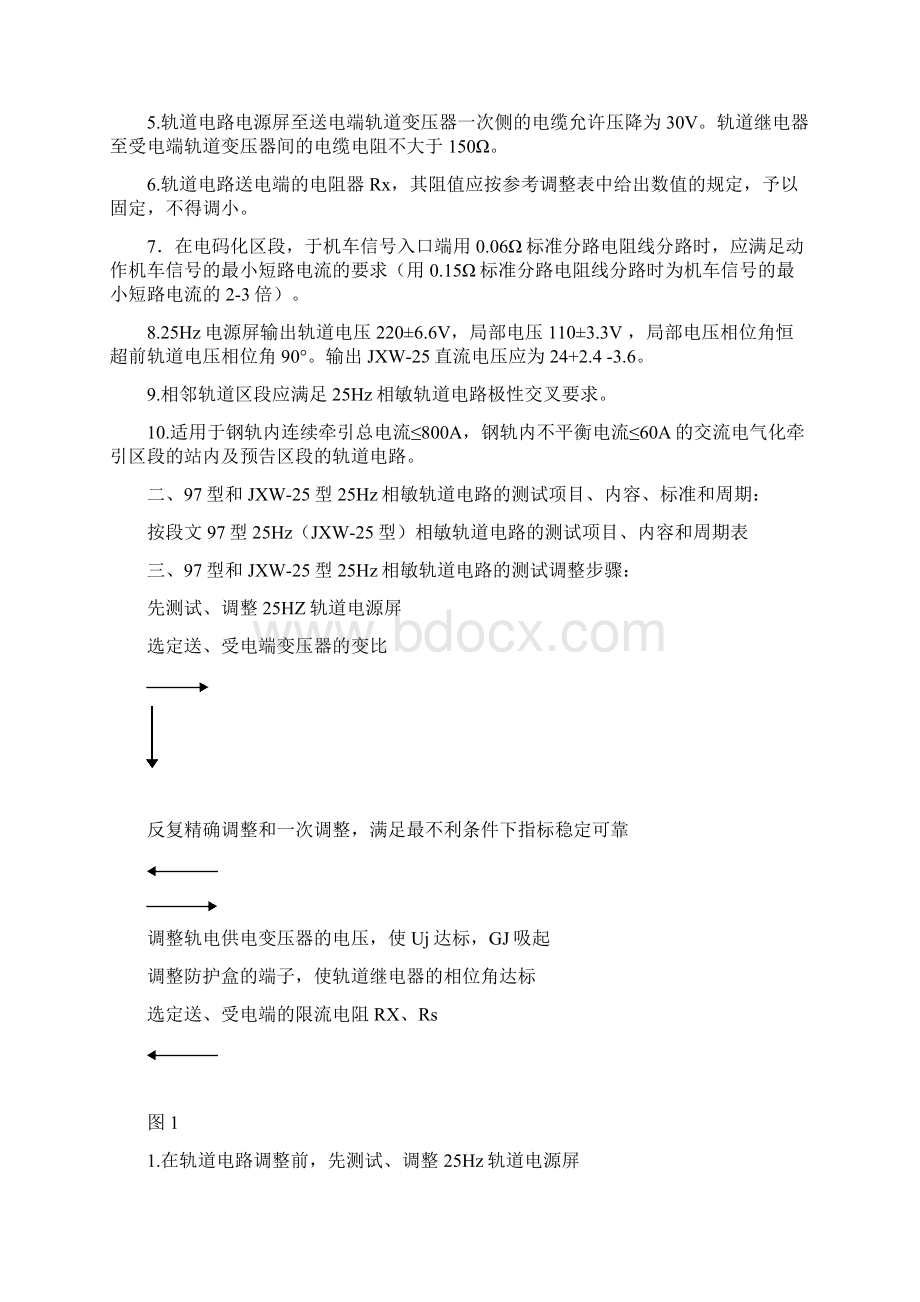 97型25Hz相敏轨道电路测试和调整方法.docx_第2页