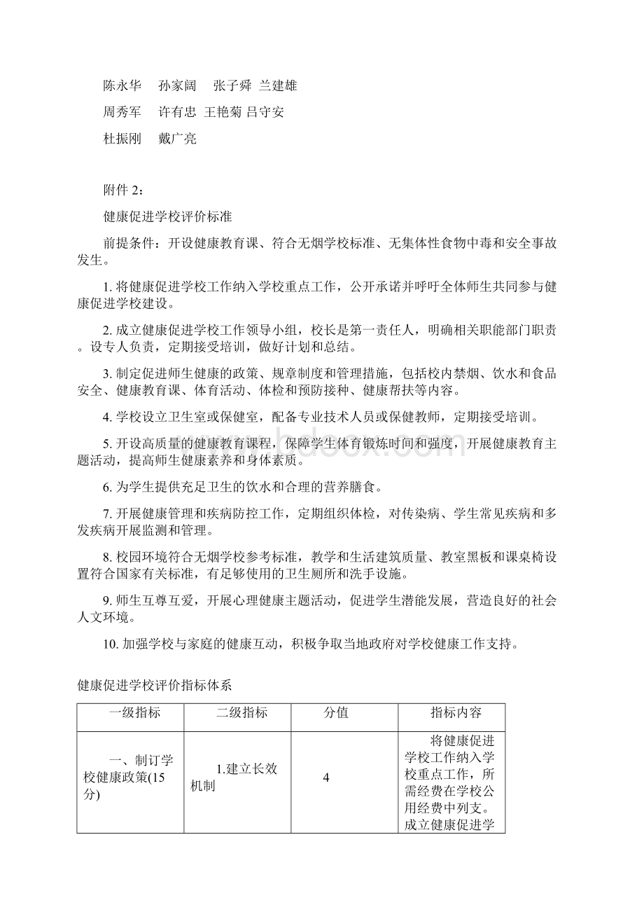 0630宝坻区教育系统创建全国健康促进学校工作方案资料.docx_第3页