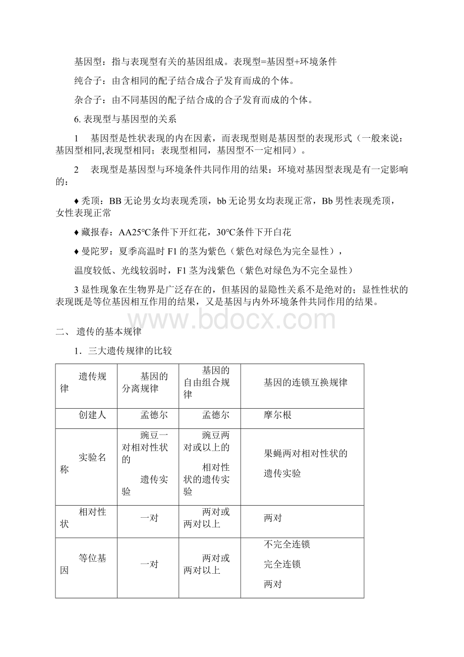 生物必修二遗传与进化学案与答案Word格式文档下载.docx_第3页