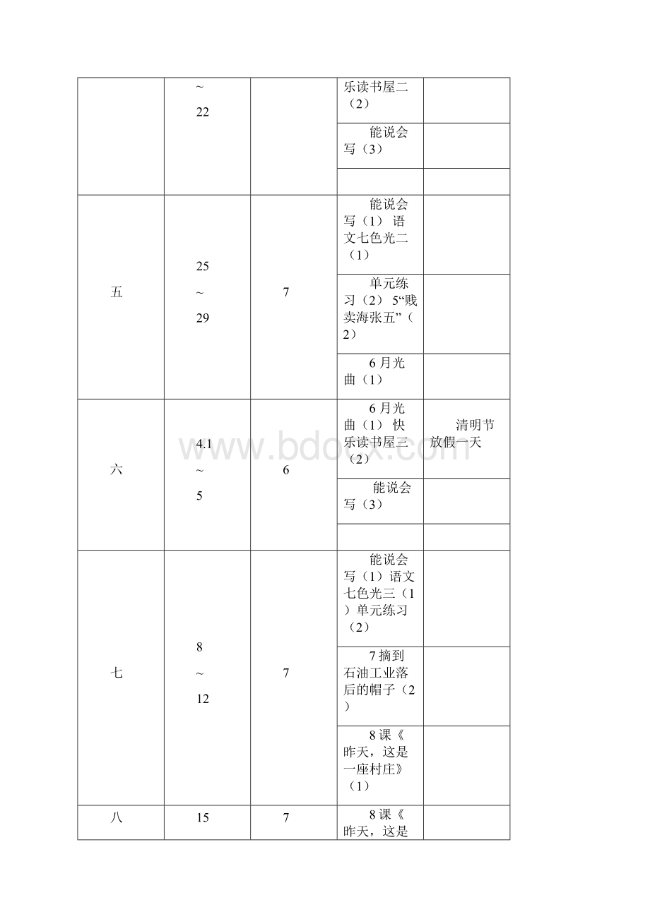 教科版小学五年级下册语文教案文档格式.docx_第2页