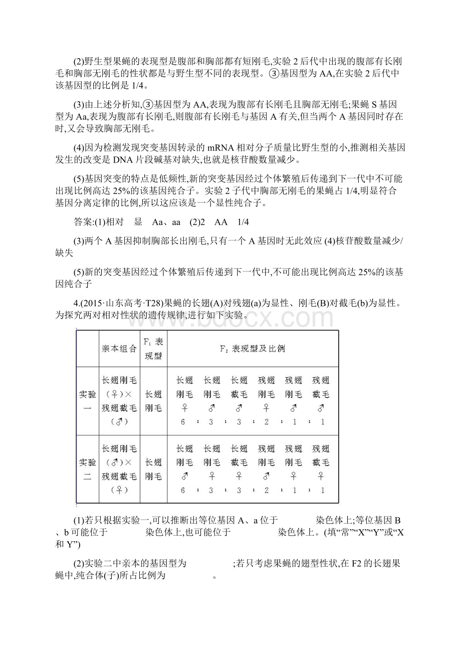 知识点10 遗传的基本规律.docx_第3页