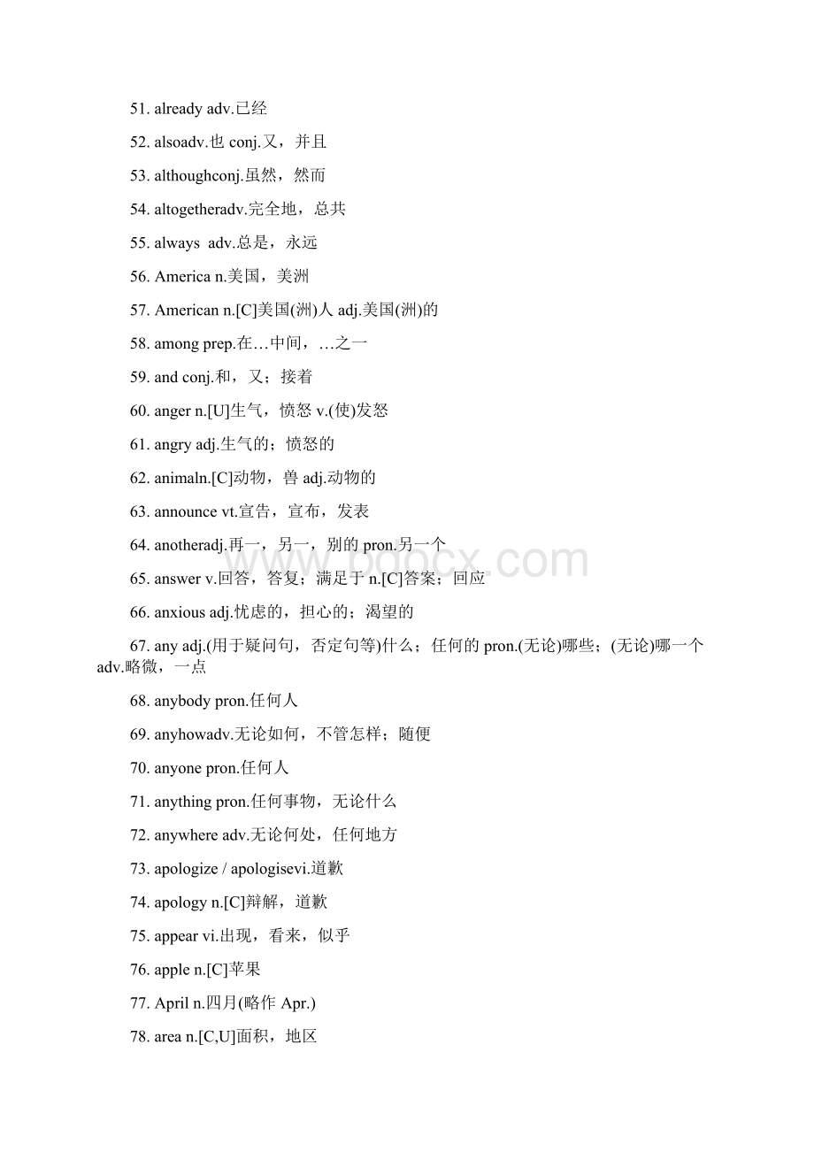 高中英语词汇大全an.docx_第3页