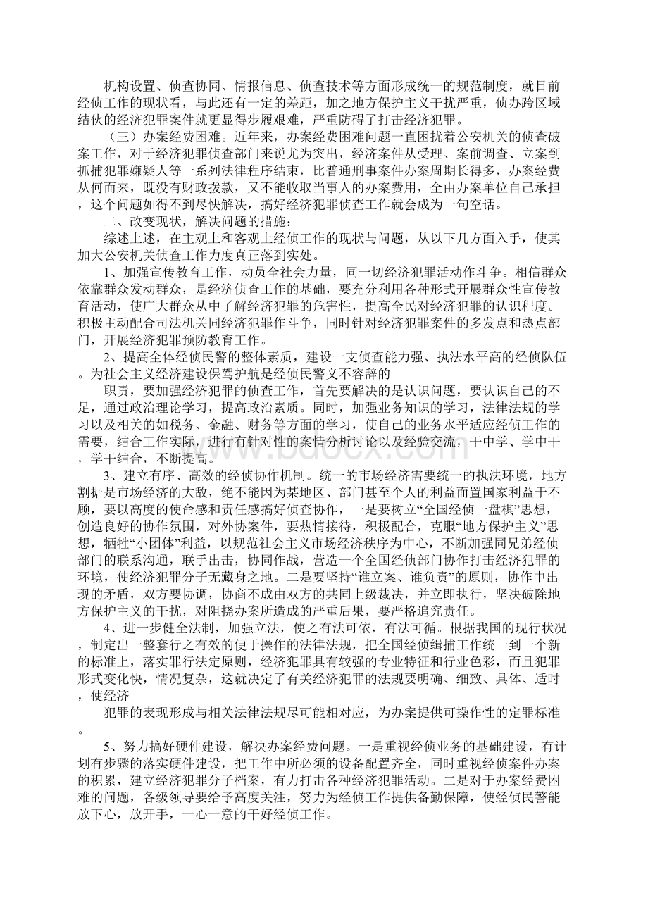 XX年经侦工作计划.docx_第2页