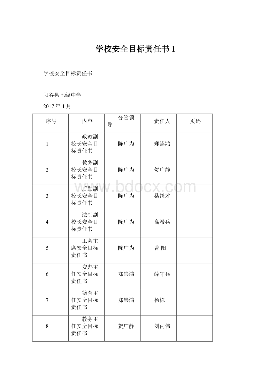 学校安全目标责任书1.docx