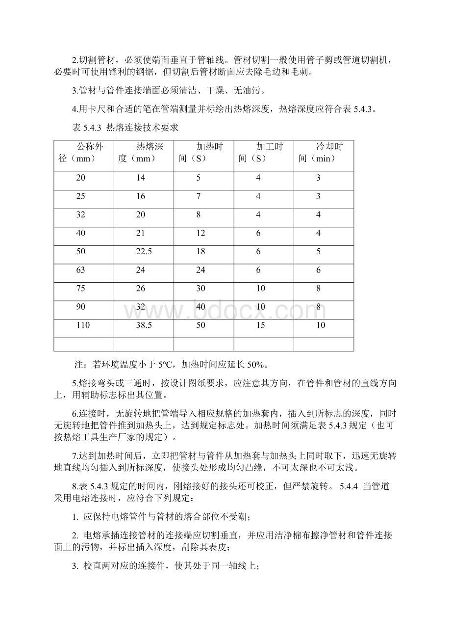 整理PPR管施工安装验收规范.docx_第3页