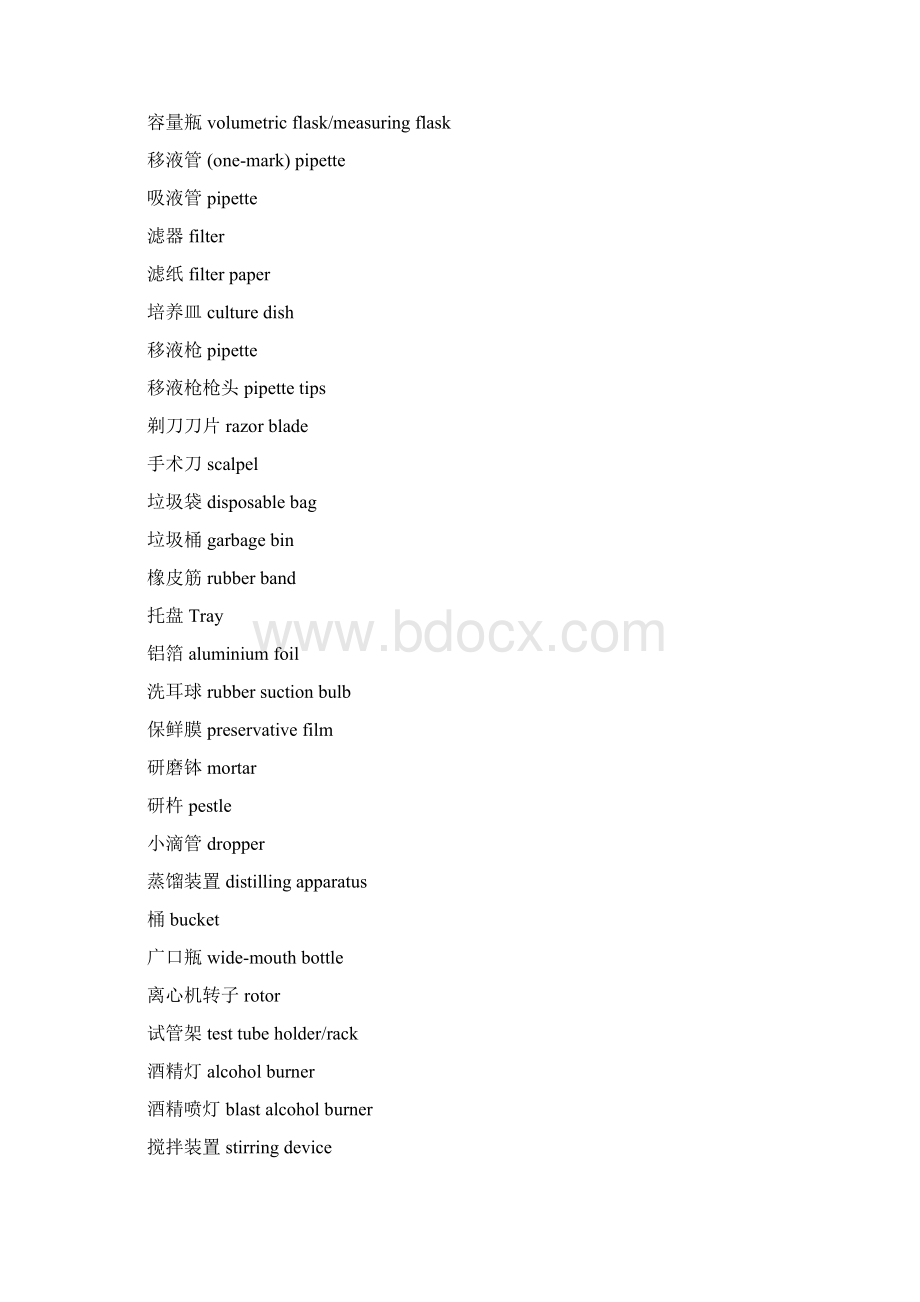 实验室与功能间常用英文术语.docx_第2页